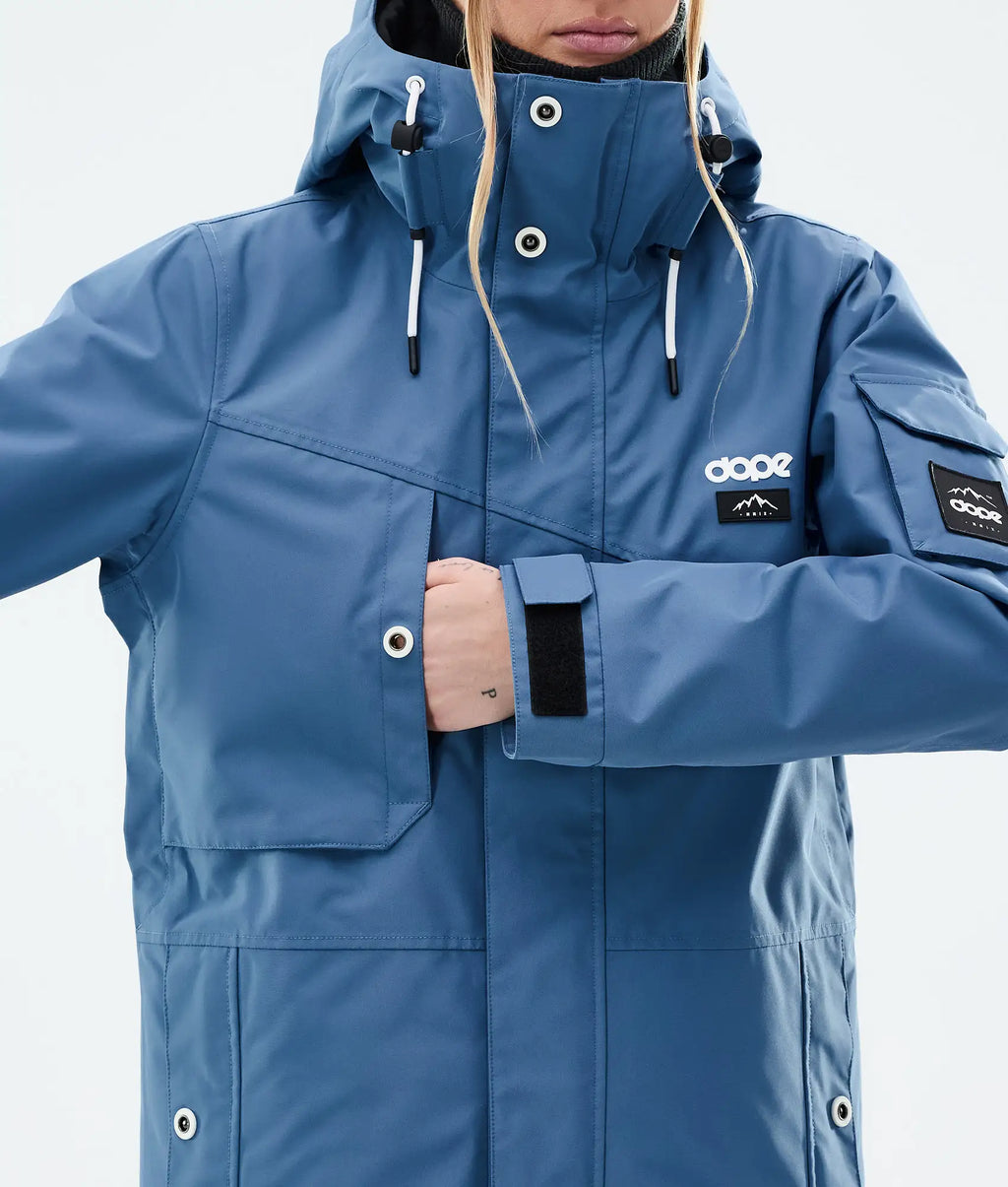 Craft W - Snowboardjacke Damen Blue Steel