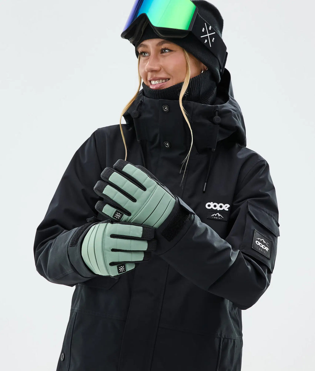 Cramli Skihandschuhe Faded Green