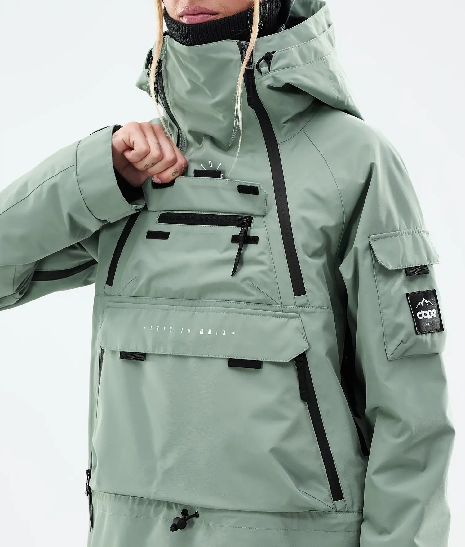 Akin W Snowboard Jacket Women Faded Green