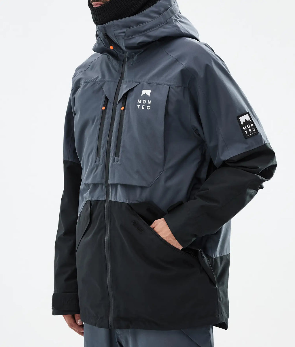 Arch Ski Jacket Men Metal Blue/Black