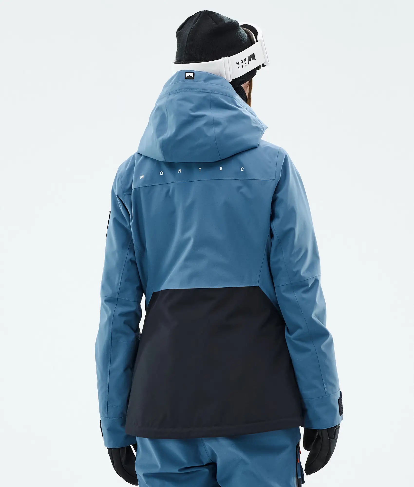 Cloud W Skijacke Damen Blue Steel/Black