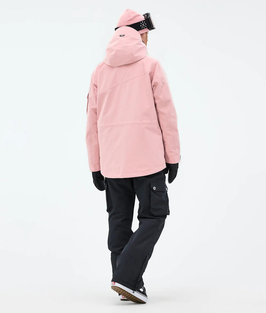 Adept W Snowboard Jacket Women Soft Pink