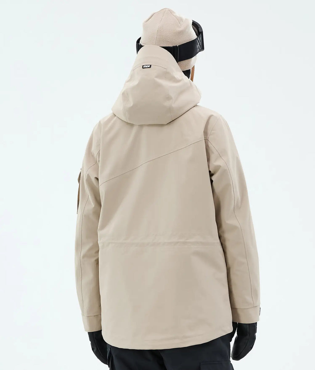 Adept W Snowboard Jacket Women Sand