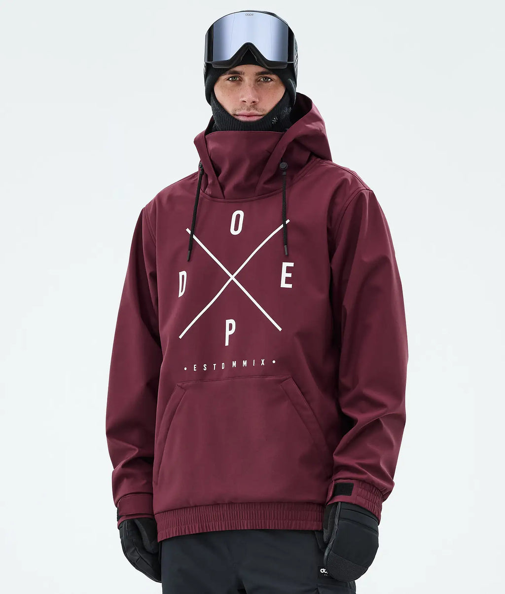 Yeti Snowboard Jacket Men 2X-Up Burgundy
