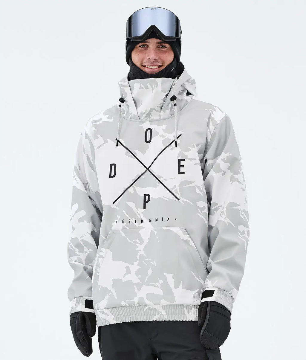 Yeti Snowboard Jacket Men 2X-Up Grey Camo