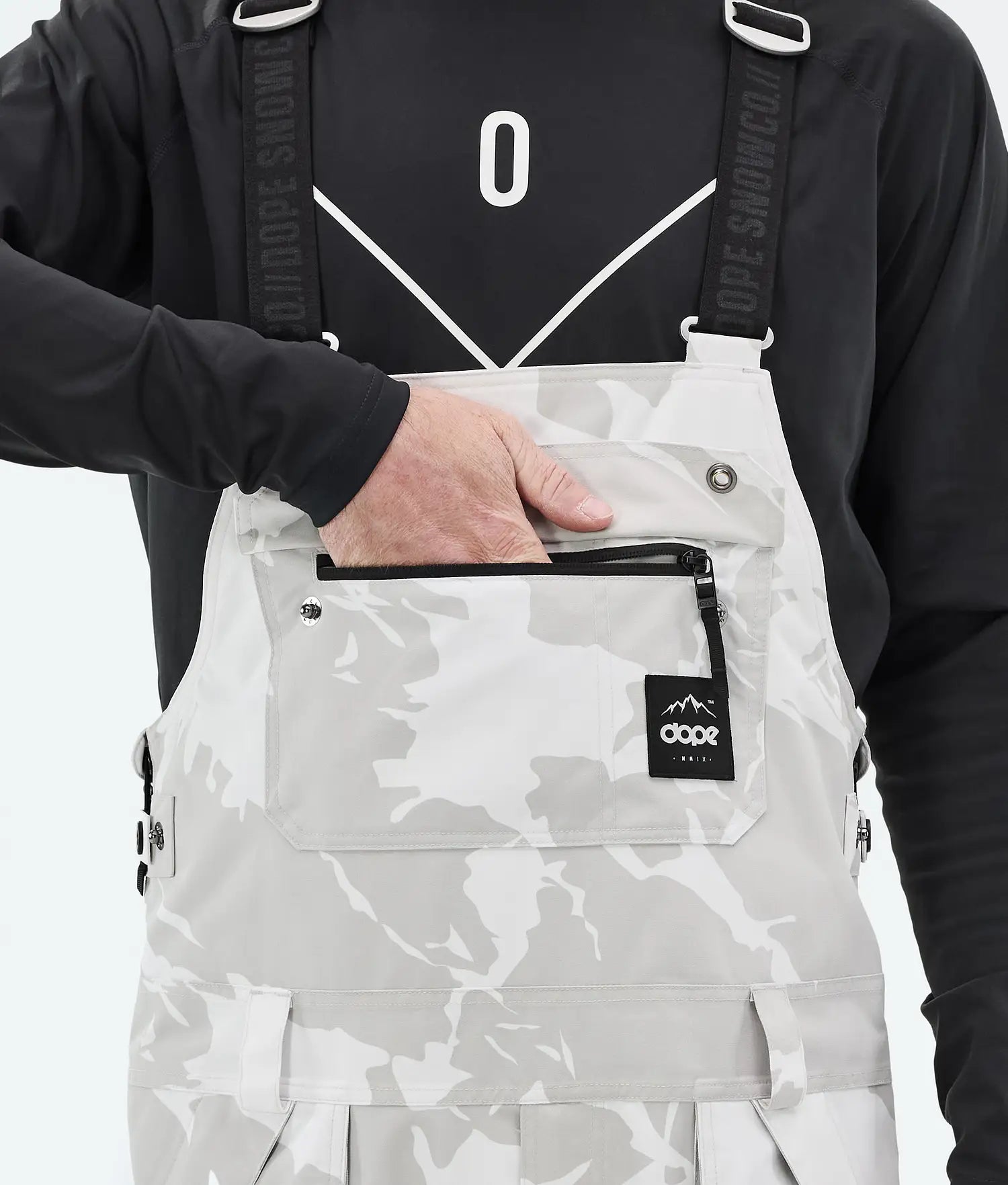 Notorious B.I.B Snowboard Pants Men Grey Camo