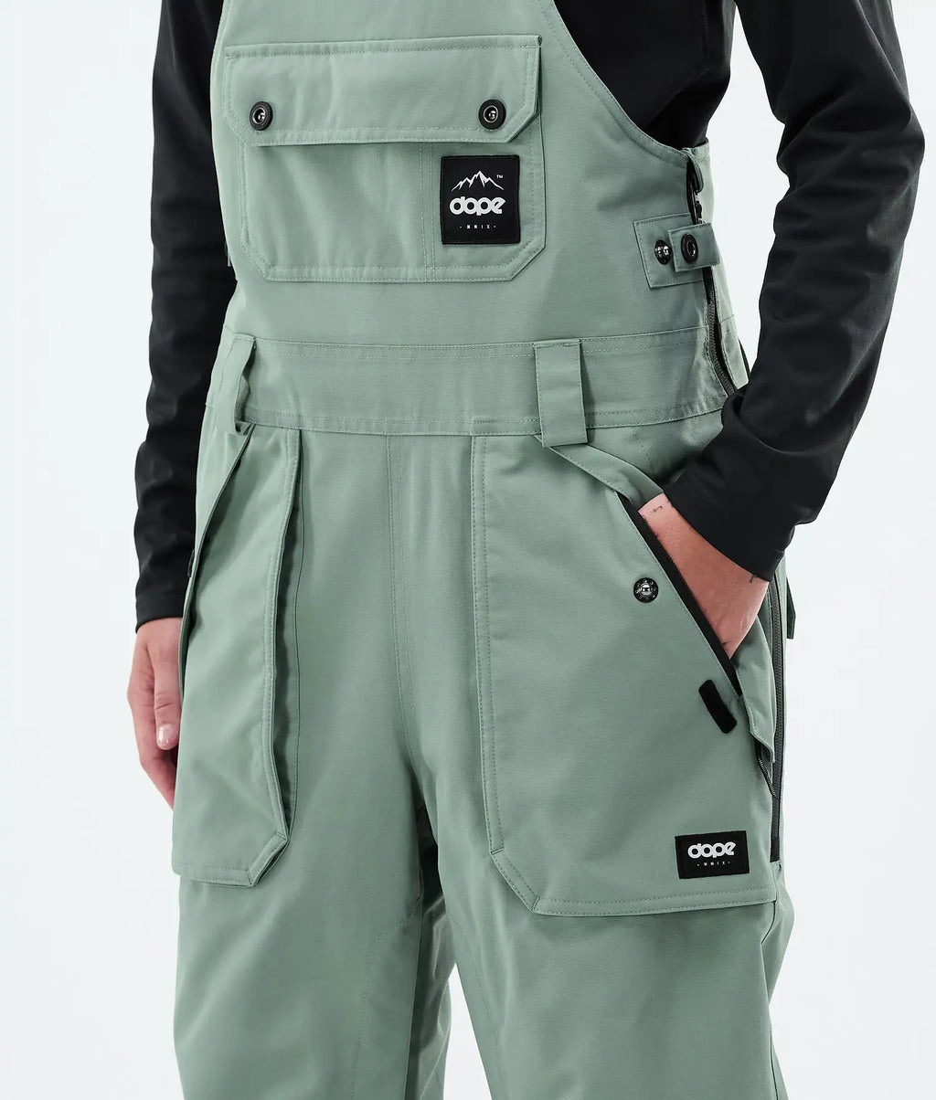 Notorious B.I.B W Snowboard Pants Women Faded Green