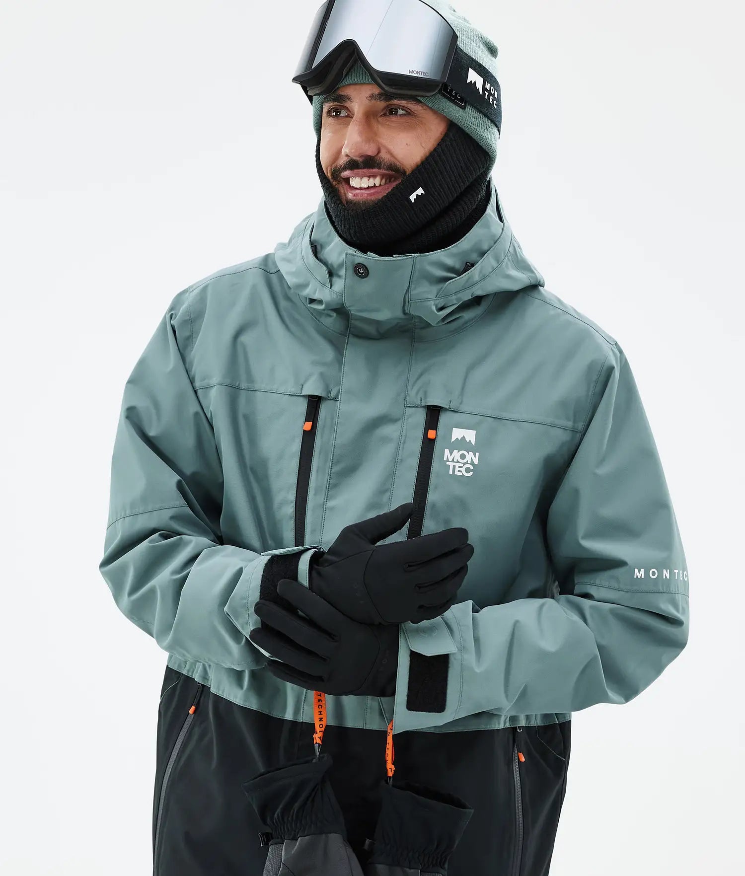 Fawk Ski Jacket Men Atlantic/Black