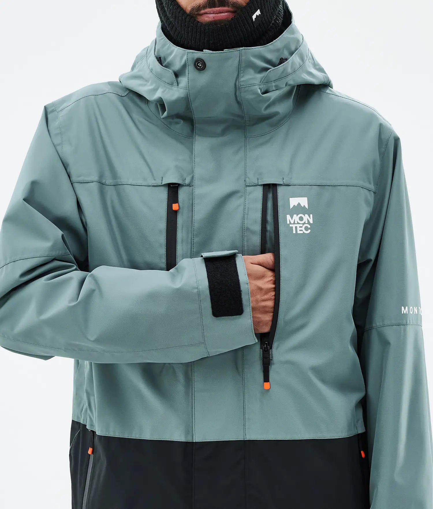 Fawk Ski Jacket Men Atlantic/Black