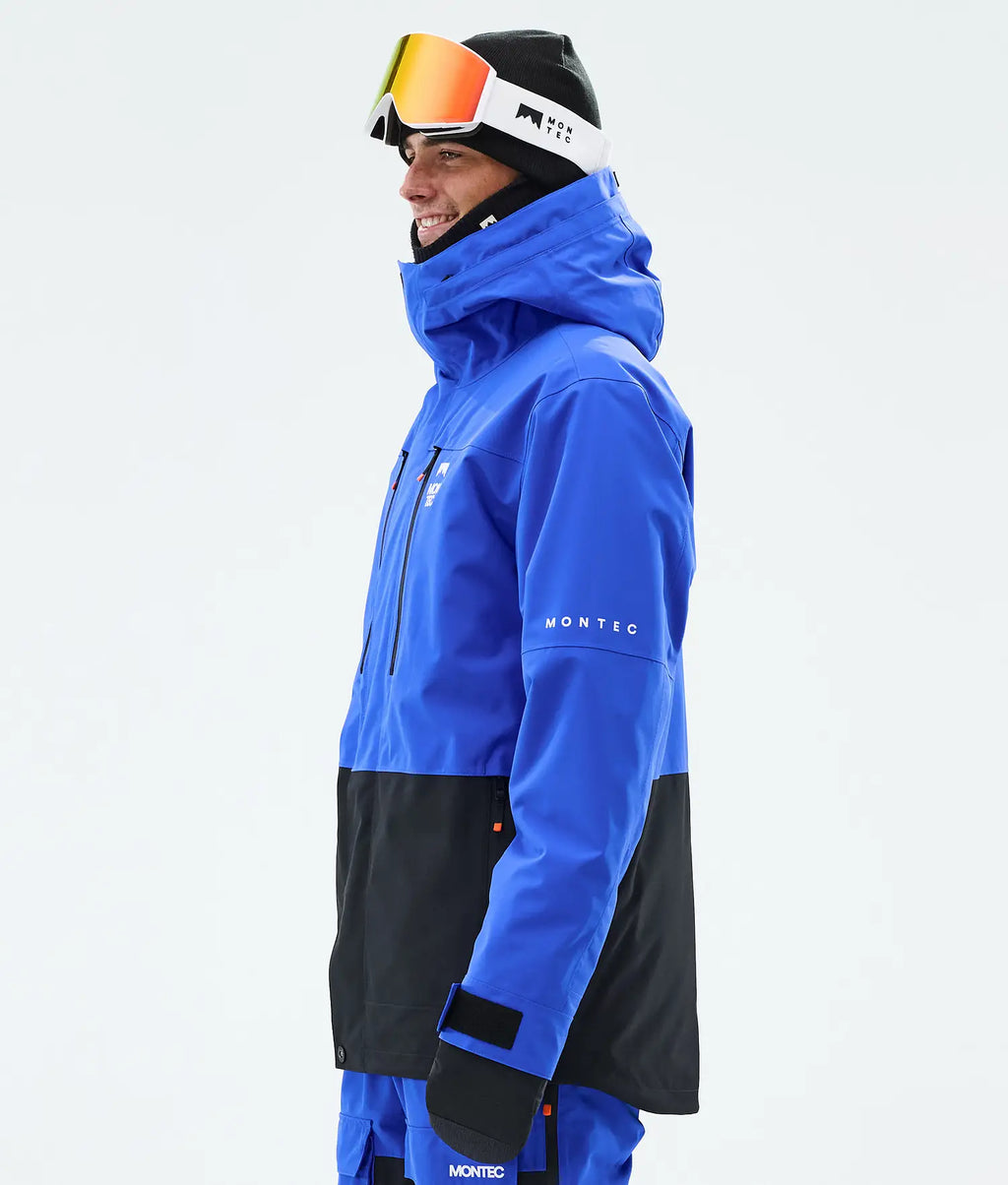 Fawk Ski Jacket Men Cobalt Blue/Black