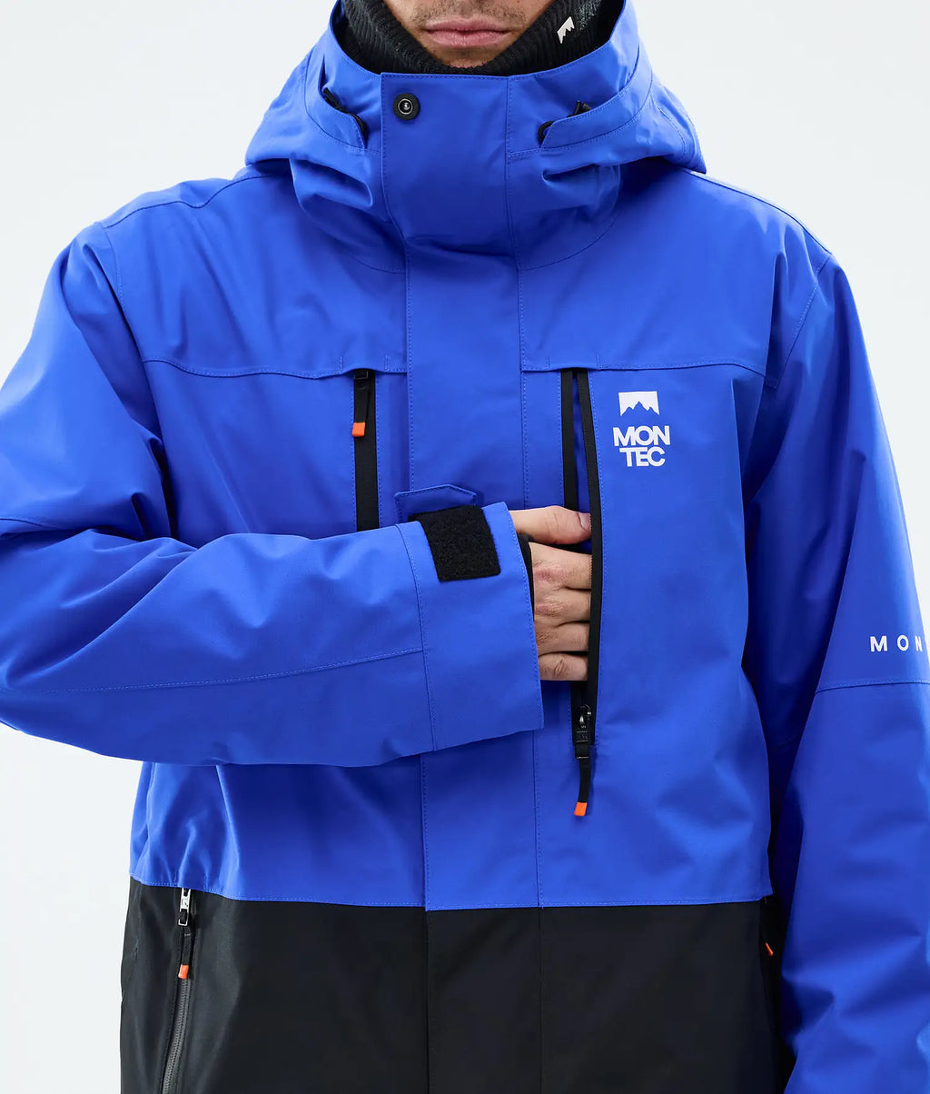 Fawk Ski Jacket Men Cobalt Blue/Black