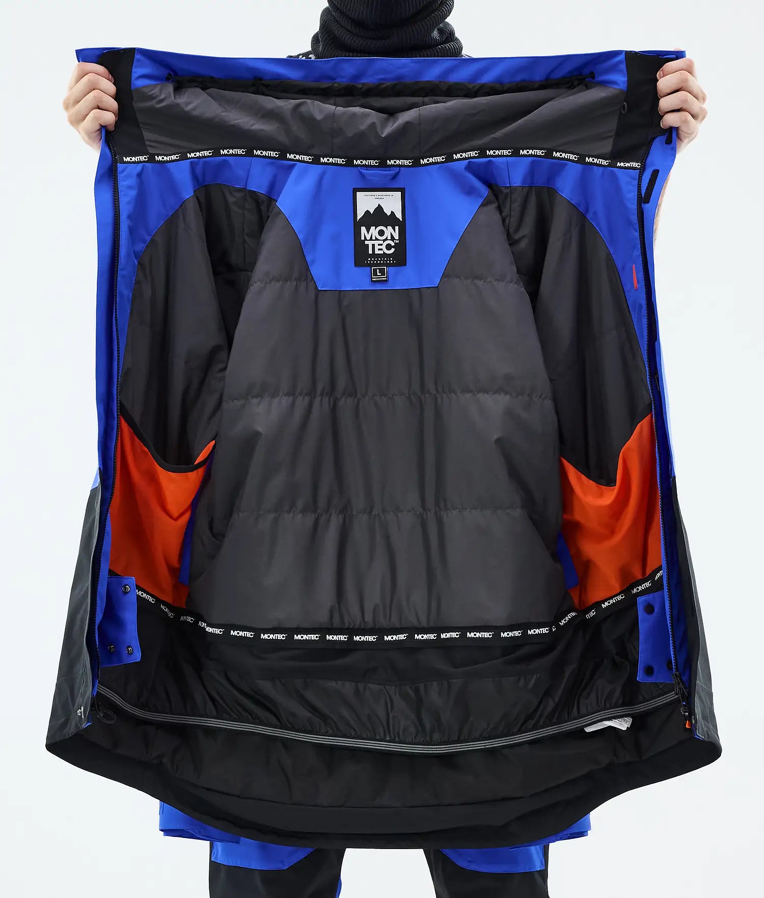 Fawk Ski Jacket Men Cobalt Blue/Black