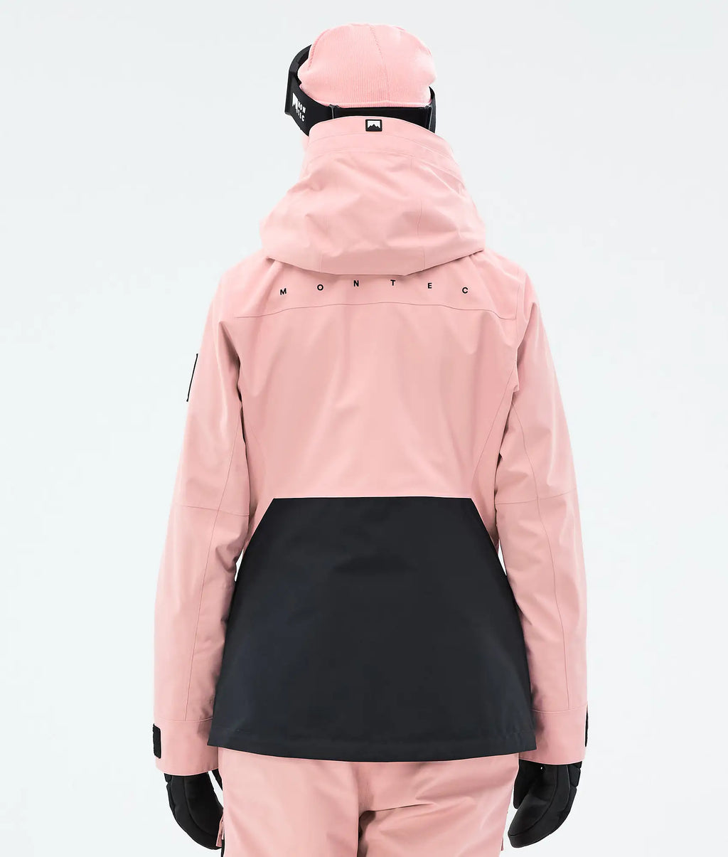 Cloud W Skijacke Damen Soft Pink/Black