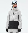 Cloud W Skijacke Damen Light Grey/Black