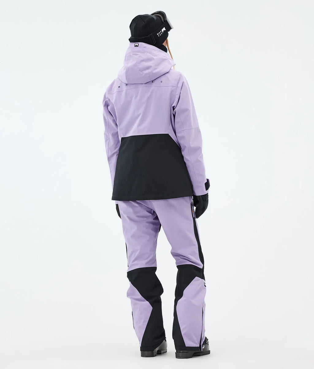 Cloud W Skijacke Damen Faded Violet/Black