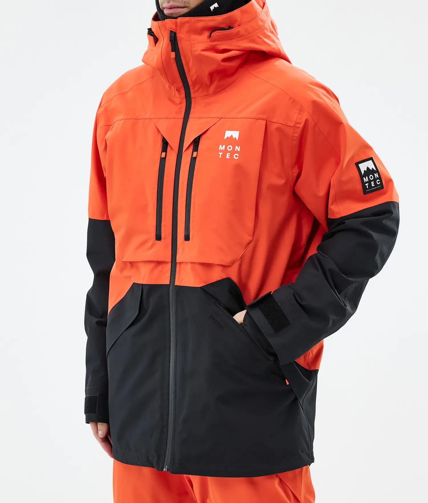 Arch Ski Jacket Men Orange/Black