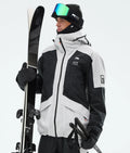 Sirius Skijacke Herren Light Grey/Black