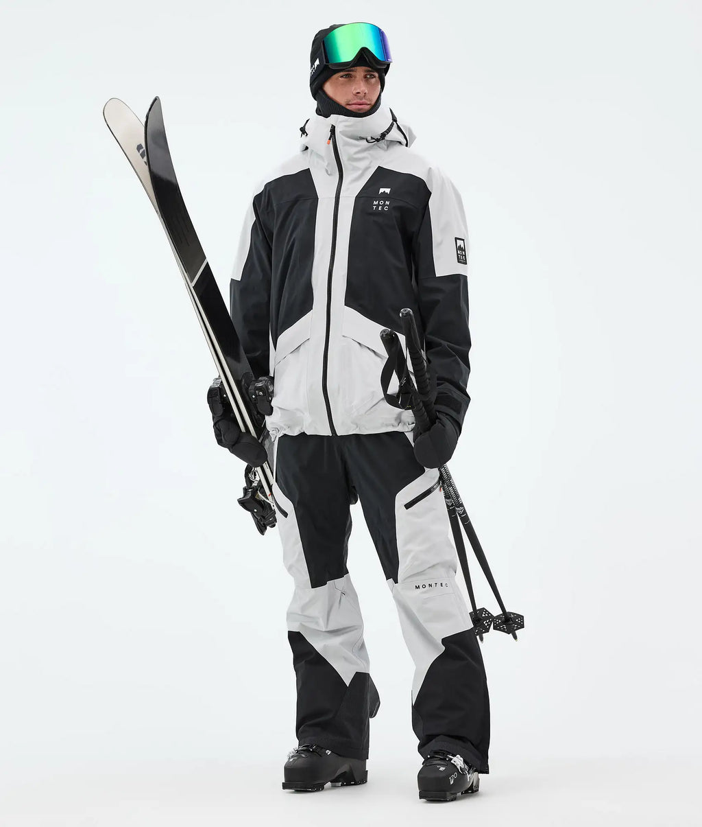 Sirius Skijacke Herren Light Grey/Black