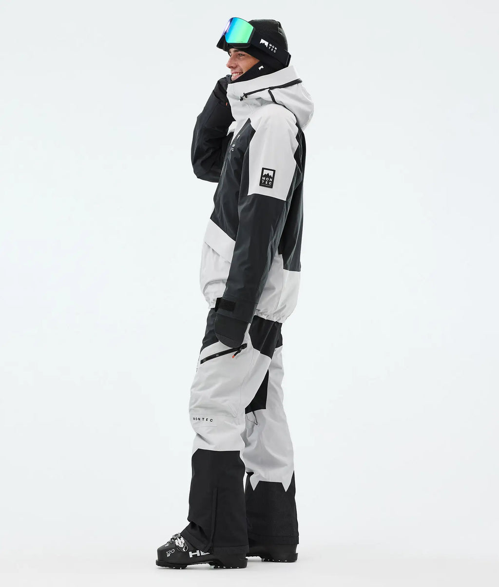 Sirius Skijacke Herren Light Grey/Black