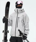 Truston Skijacke Herren Light Grey