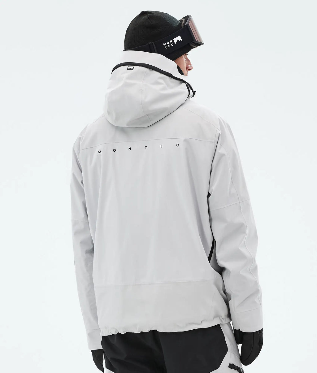 Truston Skijacke Herren Light Grey
