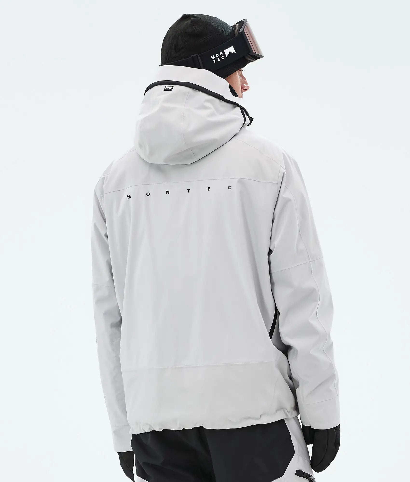 Truston Skijacke Herren Light Grey