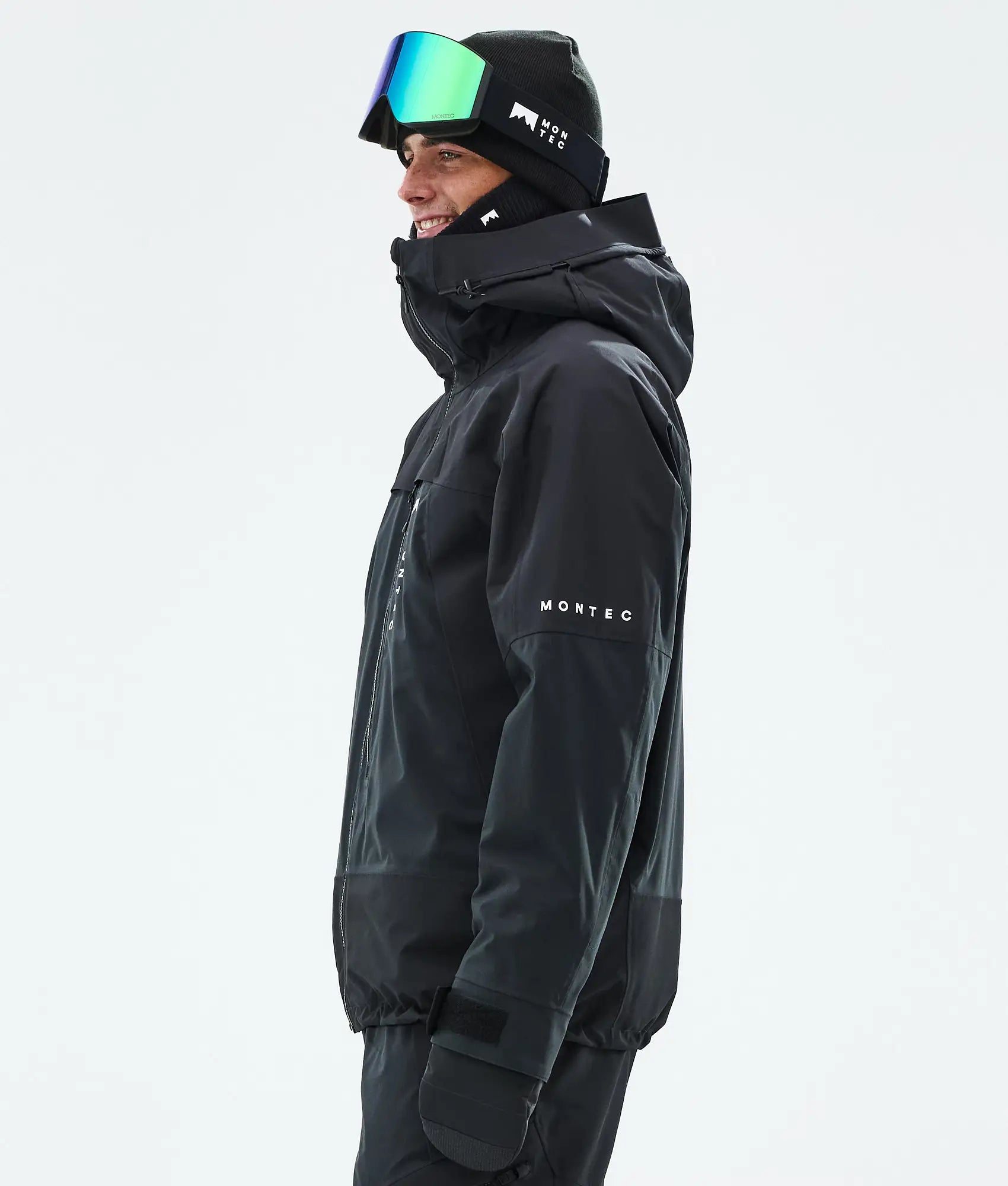 Truston Skijacke Herren Black