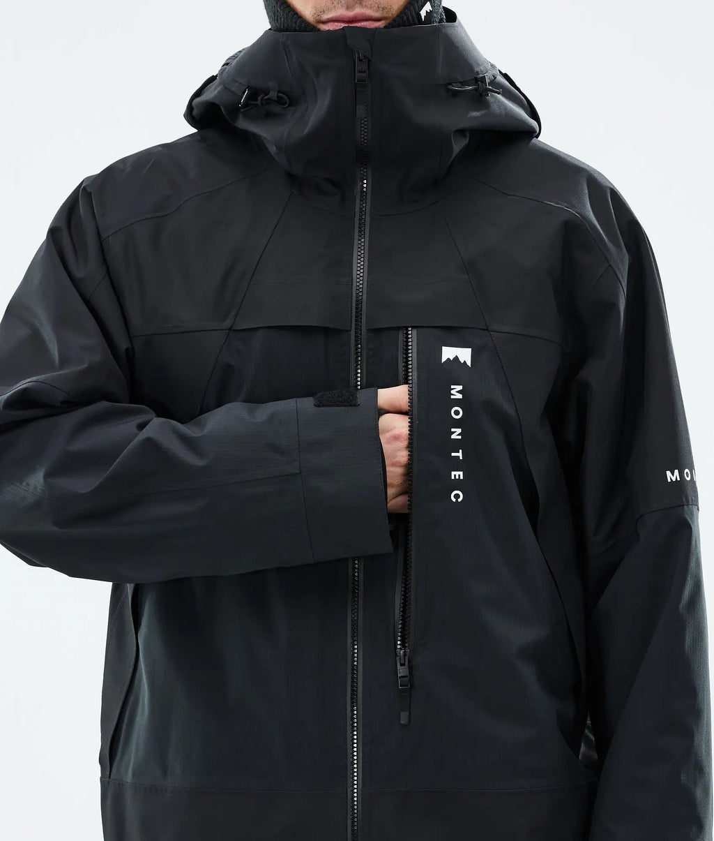 Truston Skijacke Herren Black
