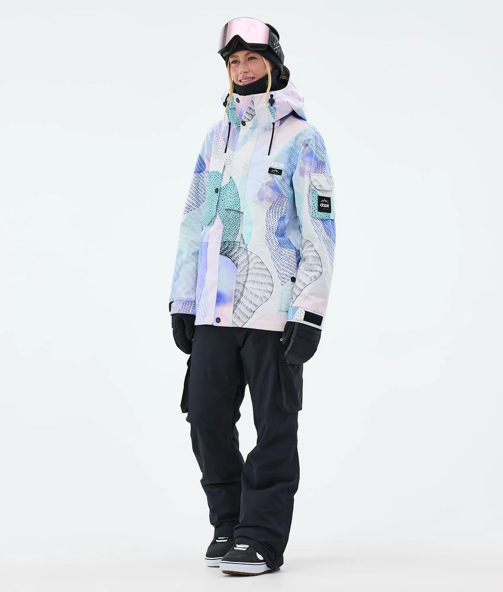 Craft W - Snowboardjacke Damen Mist
