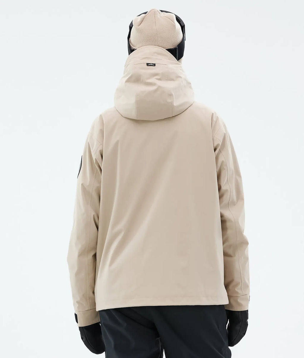 Stardust W Full-Zip - Snowboardjacke Damen Sand