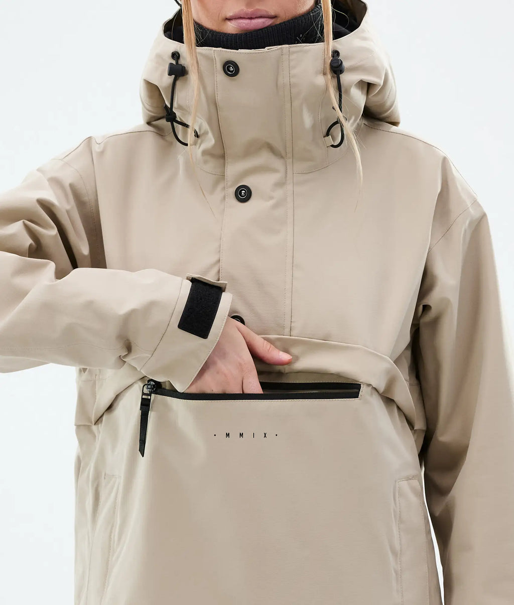 Nautic W - Snowboardjacke Damen Sand